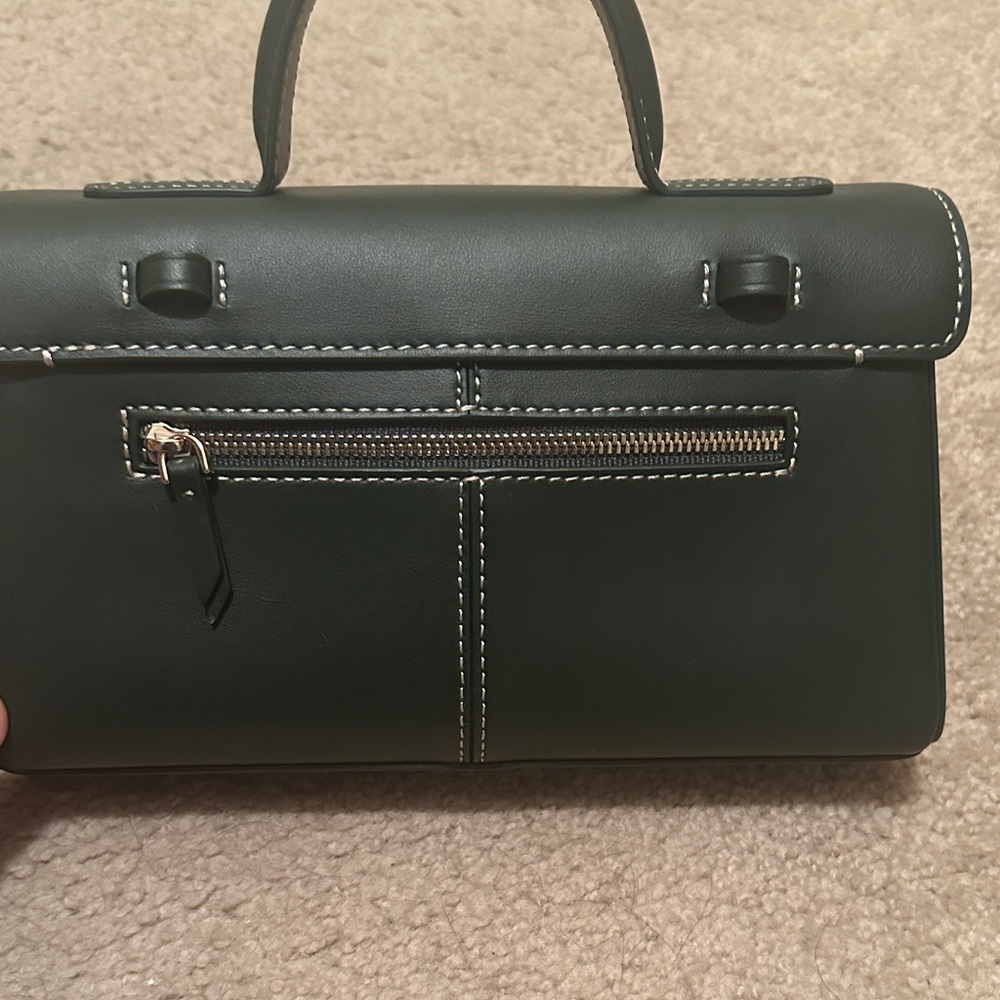 Cafuné green leather Mini Bag with Gold Hardware - Picture 10 of 11